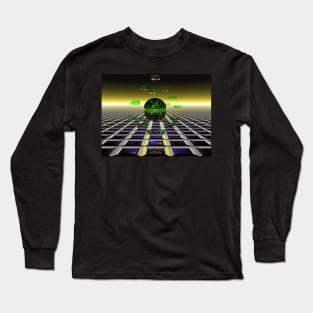 Alien Checkers Long Sleeve T-Shirt